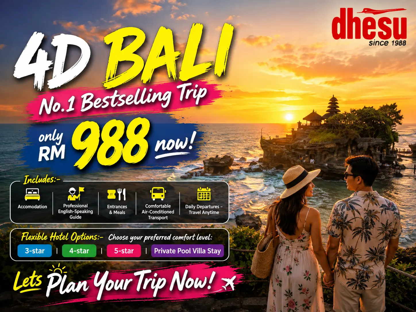 4 Days Best of Bali
